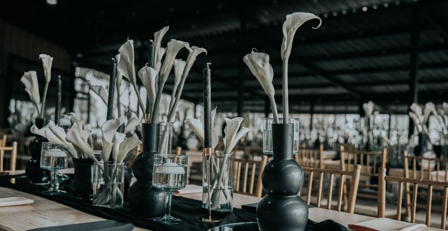 cartuchos sencillos para decoración de boda