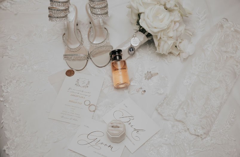 Tarjeta de invitación de boda